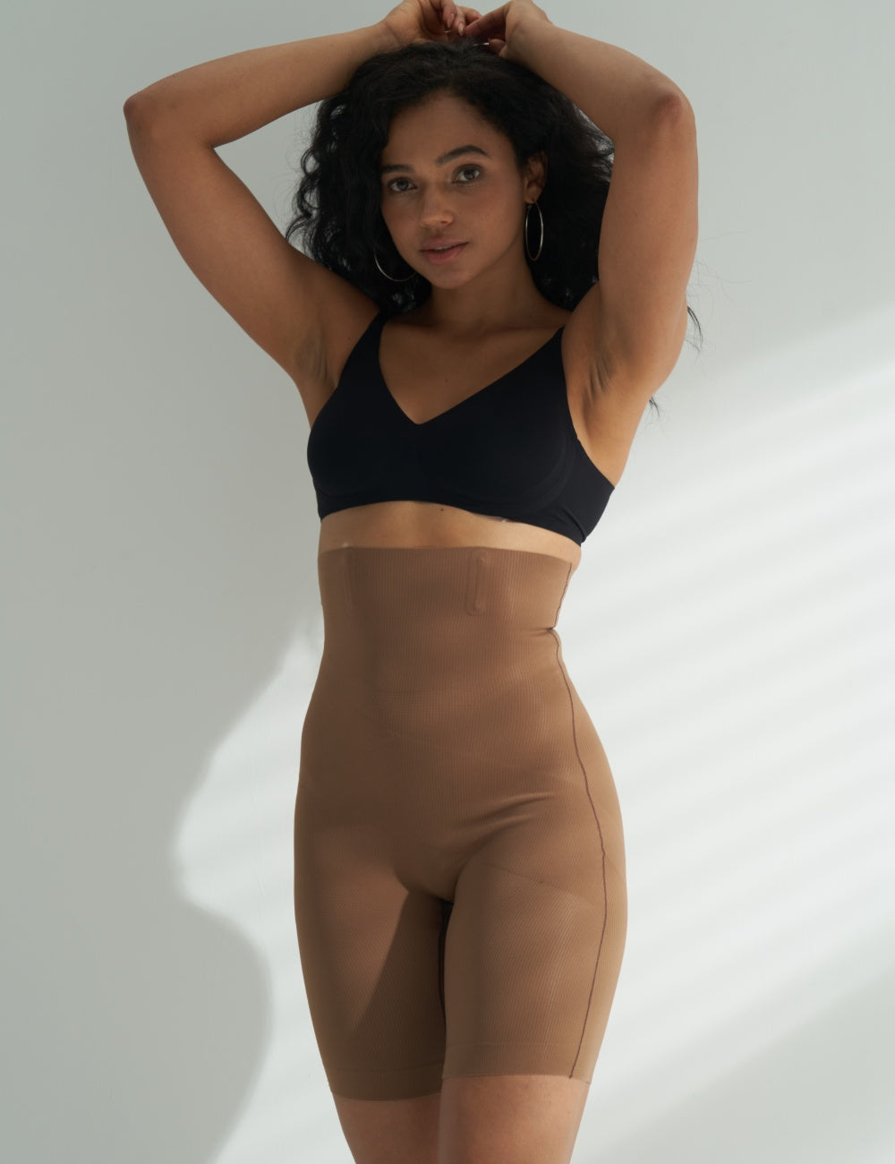 High Waisted Thigh Slimming Body Shaper Shorts