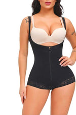 Load image into Gallery viewer, Body Shaper Zipper Open Bust Bodysuit

