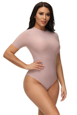 Load image into Gallery viewer, Short Sleeves Tummy Control Bodysuit
