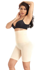 Load image into Gallery viewer, Seamless High Waist Body Shaper Mid-Thigh Shorts
