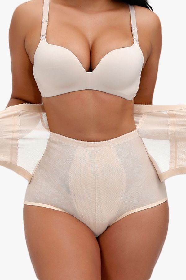Plus Size High Waist Butt Lifter Waist Trainer Body Shapewear