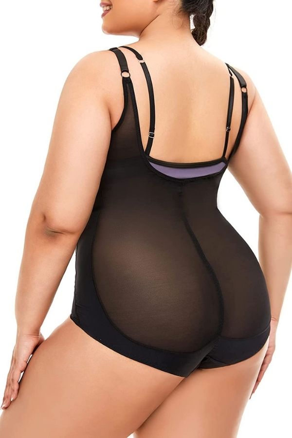 SuperPower Open-Bust Shapewear Bodysuit