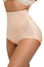 Load image into Gallery viewer, Zip Front Tummy Control Body Shapewear Butt Lifter Slip Shorts

