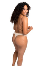 Load image into Gallery viewer, Women Backless Bodysuit U Plunge Seamless Full Thong Bodysuits
