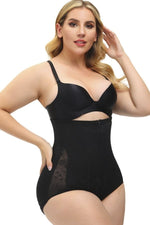 Load image into Gallery viewer, Zip Front Tummy Control Body Shapewear Butt Lifter Slip Shorts
