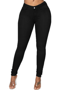 Plus Size Women's Denim Leggings