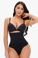 Load image into Gallery viewer, High Waist Shapewear Thongs Underwear
