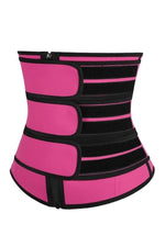 Load image into Gallery viewer, Slimming Stomach Three Belts Latex Waist Trainer Big Size
