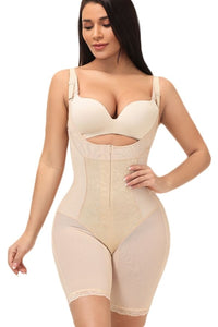 Open Bust Corset High Waist Thigh Slimmer Body Shaper