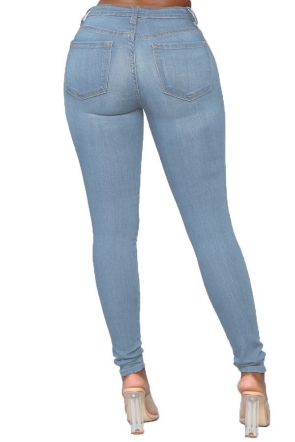 Plus Size Women's Denim Leggings