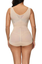 Load image into Gallery viewer, Mesh Criss-Cross Firm Control Shaping Bodysuit
